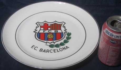 PLATO PORCELANA FUTBOL CLUB BARCELONA (1)